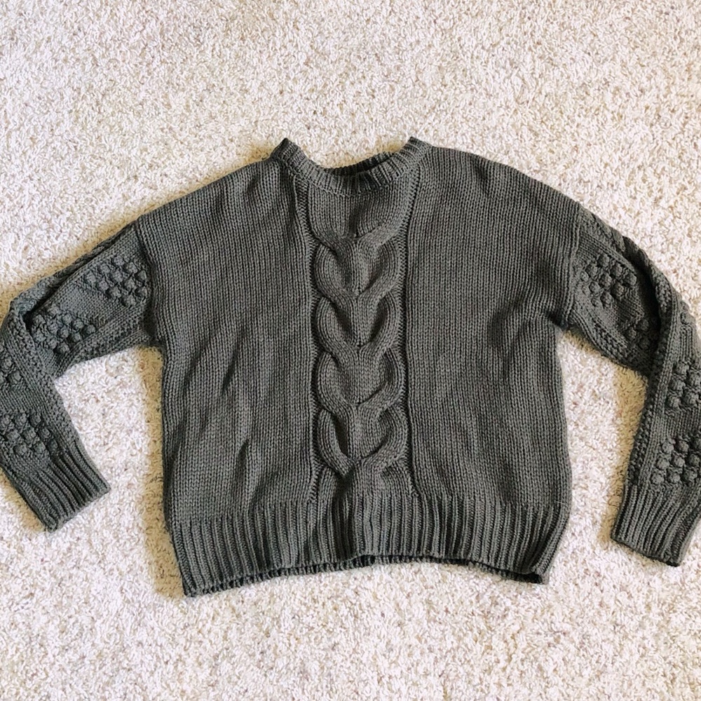 Brown sweater